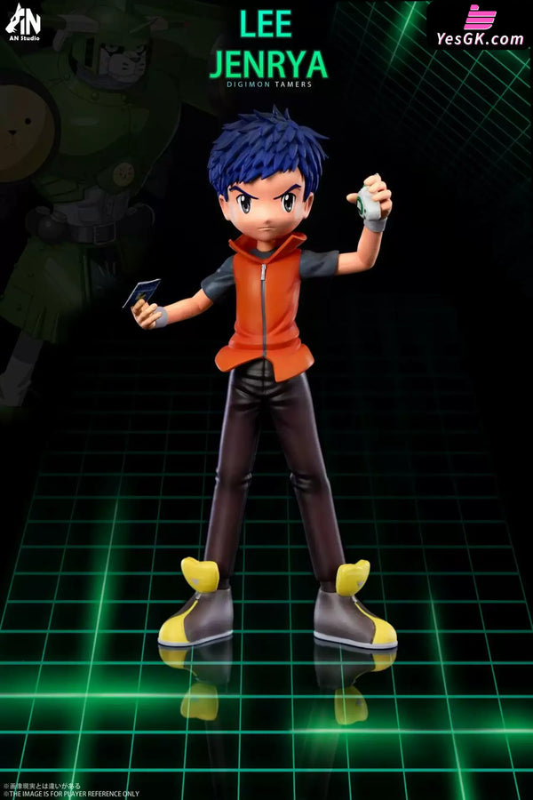 Digimon Tamers Digital World Encyclopedia Battle Character The Seven Main Characters Statue - AN Studio [Pre-Order]