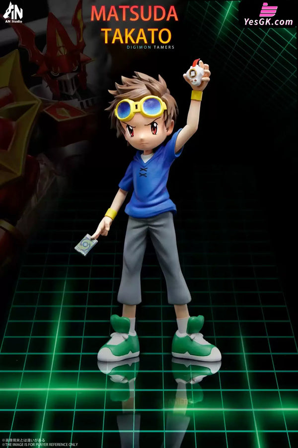 Digimon Tamers Digital World Encyclopedia Battle Character The Seven Main Characters Statue - AN Studio [Pre-Order]