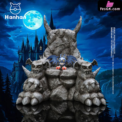 Digimon Throne Vamdemon & Pico Devimon GK Statue - Han Han Studio [Pre-Order Closed] Digimon