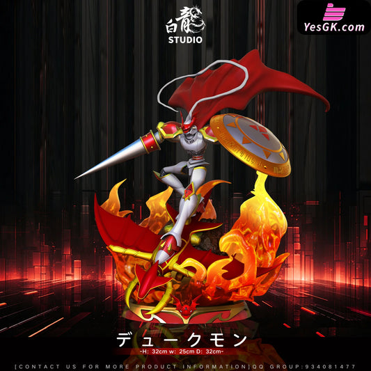 Digimon Ultimate Series Dukemon Resin Statue - White Dragon Studio [Pre-Order] Deposit
