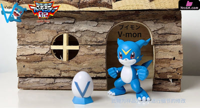 Digimon Veemon and exclusive digital egg GK Statue - Vzai Studio [Pre-Order] Digimon