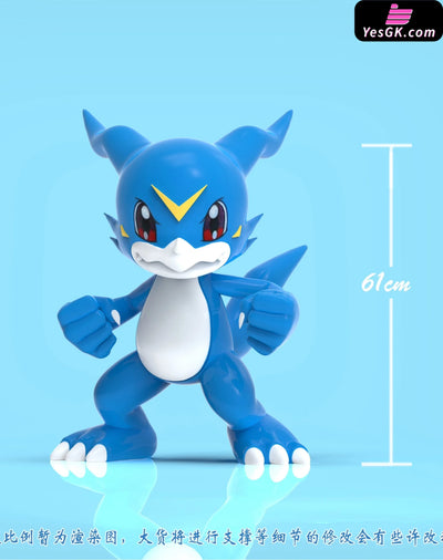 Digimon Veemon and exclusive digital egg GK Statue - Vzai Studio [Pre-Order] Deposit / 1/1 Scale Digimon