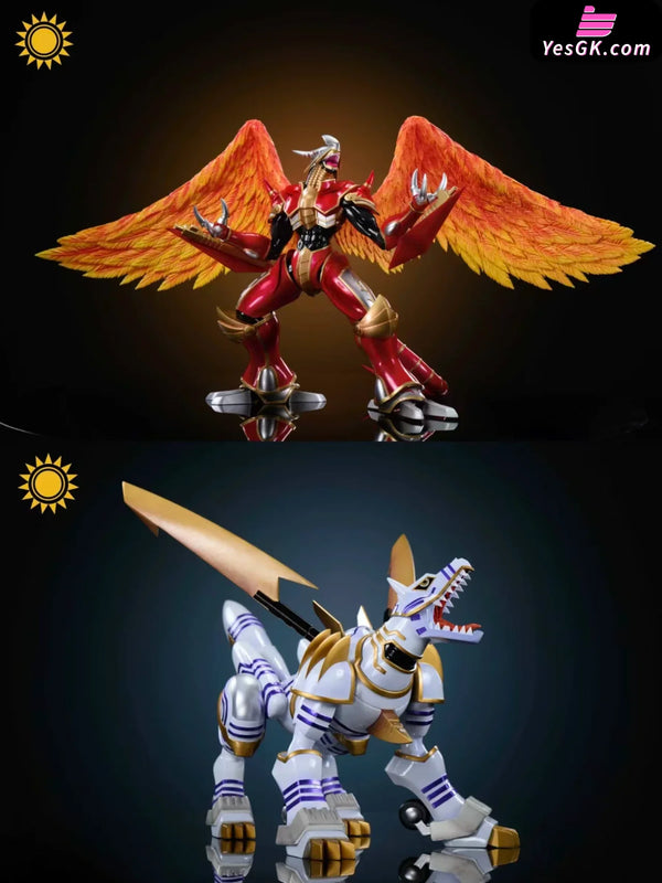 Digimon Vritramon & Garummon GK Statue - Sun Toys Studio [Pre-Order] - Digimon