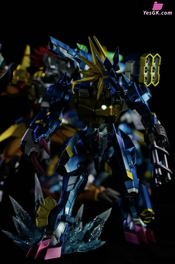 Digimon War Greymon & Antibody 1/12 GK Statue - Crazy Nest Studio & TOK Studio [In-Stock] - Digimon