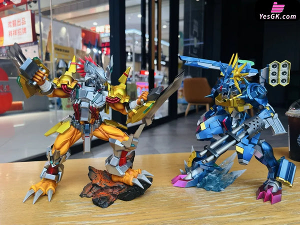 Digimon War Greymon & Antibody 1/12 GK Statue - Crazy Nest Studio & TOK Studio [In-Stock] - Digimon