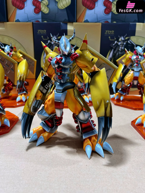 Digimon WarGreymon & Agumon GK Statue - Mi Man Studio [In-Stock] - Digimon