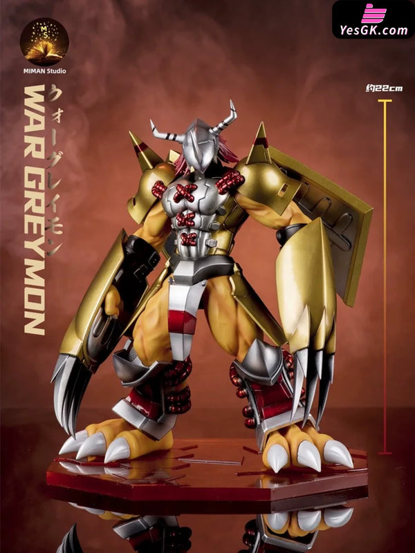 Digimon WarGreymon & Agumon GK Statue - Mi Man Studio [In-Stock] - Digimon
