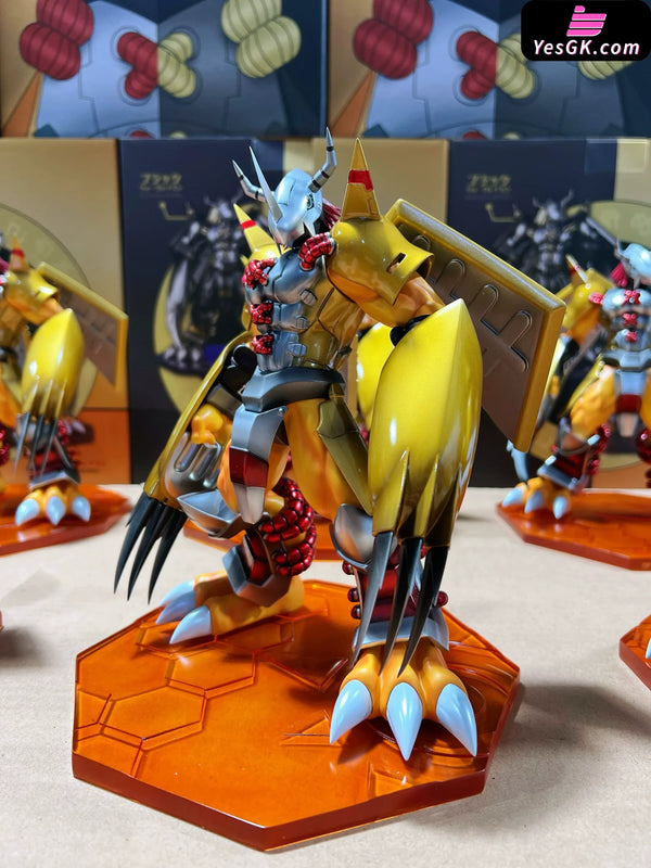 Digimon WarGreymon & Agumon GK Statue - Mi Man Studio [In-Stock] - Digimon