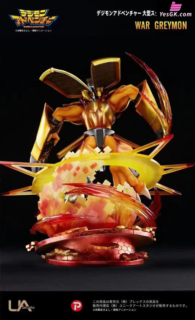Digimon Wargreymon And Yagami Taichi (Licensed) Resin Statue - Unique Art Studio [Pre-Order]