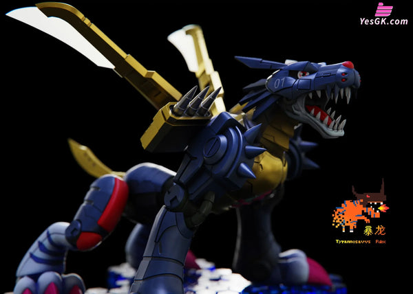 Digimon WarGreymon & MetalGarurumon GK Statue - Tyrannosaurus Rex Studio [In-Stock] - Digimon