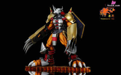 Digimon WarGreymon & MetalGarurumon GK Statue - Tyrannosaurus Rex Studio [In-Stock] - Digimon