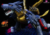 Digimon WarGreymon & MetalGarurumon GK Statue - Tyrannosaurus Rex Studio [In-Stock] - Digimon