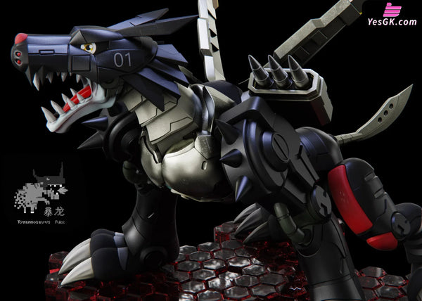Digimon WarGreymon & MetalGarurumon GK Statue - Tyrannosaurus Rex Studio [In-Stock] - Digimon