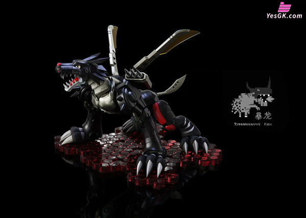Digimon WarGreymon & MetalGarurumon GK Statue - Tyrannosaurus Rex Studio [In-Stock] - Digimon