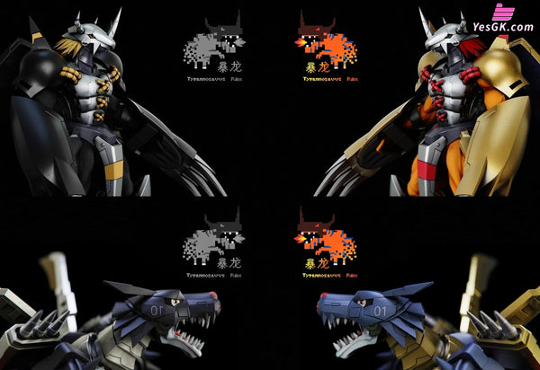 Digimon WarGreymon & MetalGarurumon GK Statue - Tyrannosaurus Rex Studio [In-Stock] - Full Payment / WarGreymon