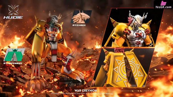 Digimon WarGreymon Statue - Hudie Studio [In-Stock] - Digimon