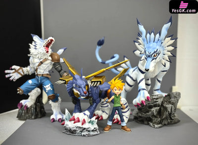 Digimon Were Garurumon GK Statue - AN Studio [In-Stock] - Digimon