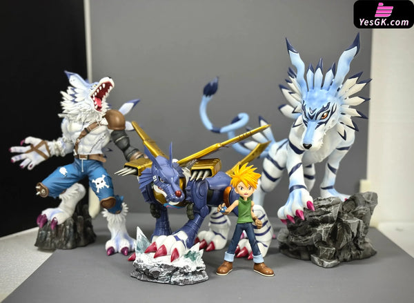Digimon Were Garurumon GK Statue - AN Studio [In-Stock] - Digimon