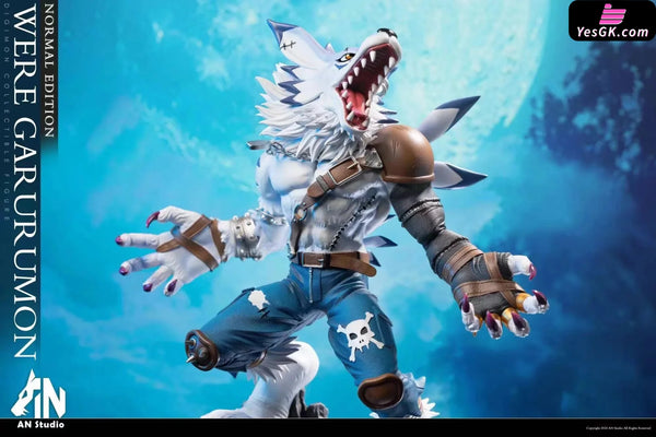 Digimon Were Garurumon GK Statue - AN Studio [In-Stock] - Digimon