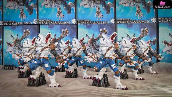 Digimon Were Garurumon GK Statue - AN Studio [In-Stock] - Digimon