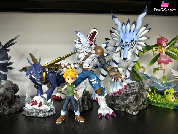 Digimon Were Garurumon GK Statue - AN Studio [In-Stock] - Digimon