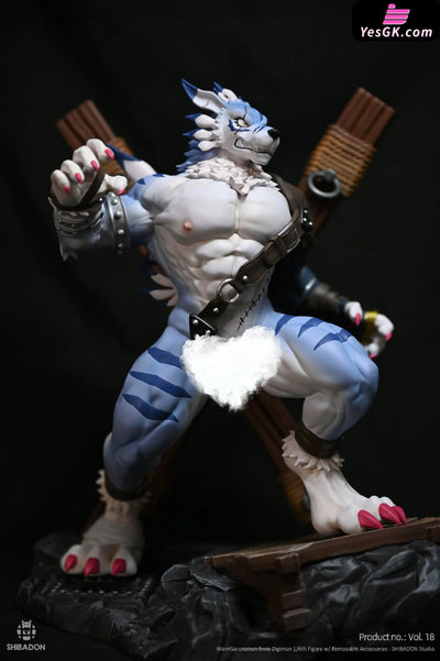 Digimon Were Garurumon GK Statue - Shibadon Studio [Pre-Order] Digimon