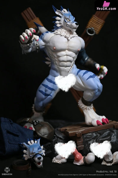 Digimon Were Garurumon GK Statue - Shibadon Studio [Pre-Order] Digimon