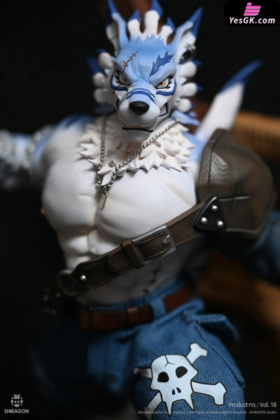 Digimon Were Garurumon GK Statue - Shibadon Studio [Pre-Order] Digimon