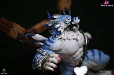 Digimon Were Garurumon GK Statue - Shibadon Studio [Pre-Order] Digimon
