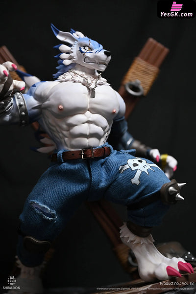 Digimon Were Garurumon GK Statue - Shibadon Studio [Pre-Order] Digimon