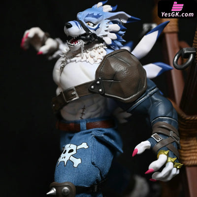 Digimon Were Garurumon GK Statue - Shibadon Studio [Pre-Order] Digimon