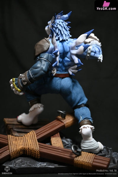 Digimon Were Garurumon GK Statue - Shibadon Studio [Pre-Order] Digimon