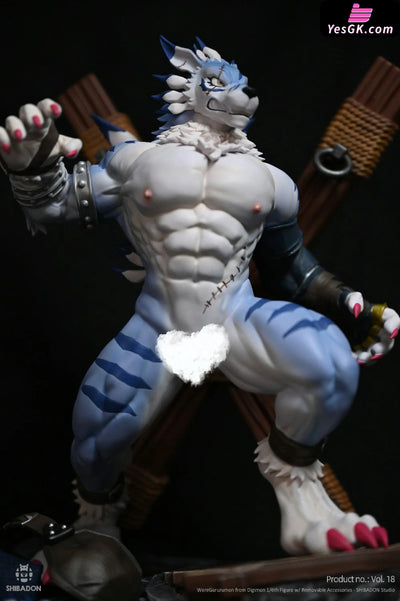 Digimon Were Garurumon GK Statue - Shibadon Studio [Pre-Order] Digimon