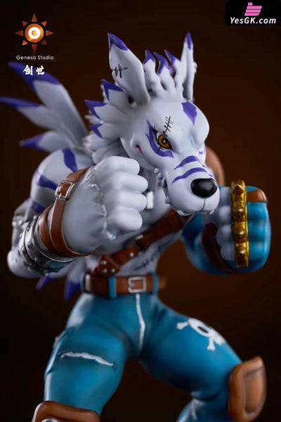 Digimon Were Garurumon Resin Statue - Genesis Studio [Pre-Order]
