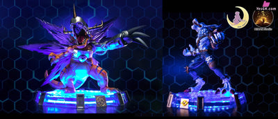 Digimon - Were Garurumon With Led Resin Statue Miman Studio [In Stock]