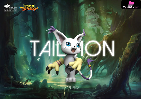 Digimon Wizarmon + Tailmon Statue - T1 Studio [Pre-Order]