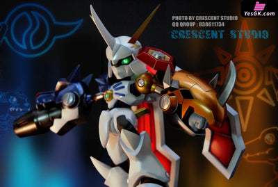 Digimon X Medabots - Royal Knights Omegamon Resin Statue Crescent Studio [In Stock]