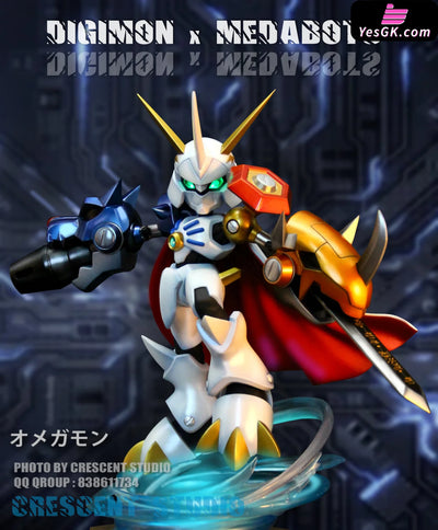 Digimon X Medabots - Royal Knights Omegamon Resin Statue Crescent Studio [In Stock]