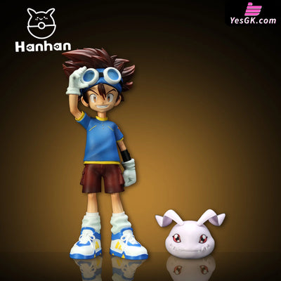 Digimon Yagami Taichi & Koromon GK Statue - Han Han Studio [Pre-Order] Deposit Digimon