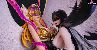 Digital Monster Angelwomon & Lady Devimon Resin Statue - Les Studio [In Stock]