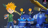 Digital Monster Complement Series #1-Metal Garurumon Statue - An Studio [Pre-Order]
