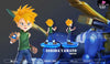 Digital Monster Complement Series #1-Metal Garurumon Statue - An Studio [Pre-Order]