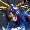 Digital Monster Complement Series #1-Metal Garurumon Statue - An Studio [Pre-Order]