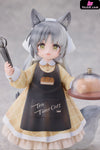 DLC + Meow Town Bakery Shop Assistant Li Hua Cat & Customer British Shorthair Cat (Licensed) Figure - RIBOSE Studio