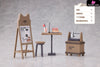 DLC + Meow Town Bakery Shop Assistant Li Hua Cat & Customer British Shorthair Cat (Licensed) Figure - RIBOSE Studio
