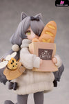 DLC + Meow Town Bakery Shop Assistant Li Hua Cat & Customer British Shorthair Cat (Licensed) Figure - RIBOSE Studio