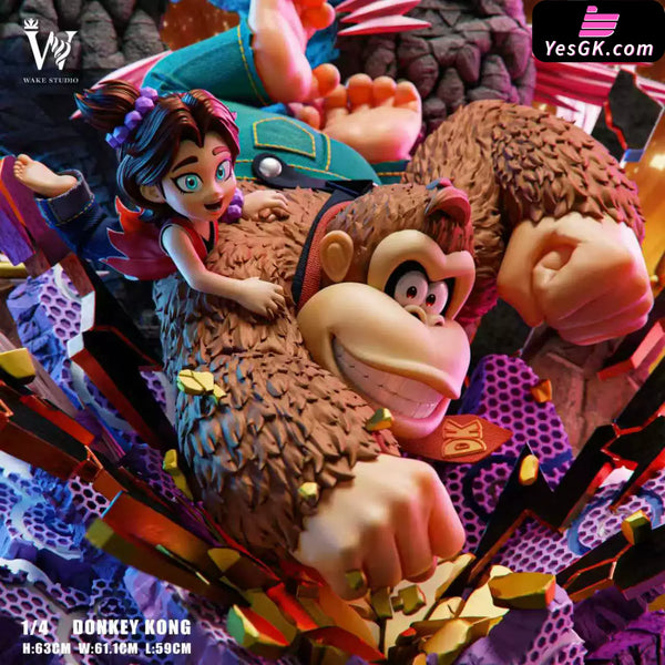 Donkey Kong Bananza 1/4 GK Statue - Wake Studio [Pre-Order] - Others