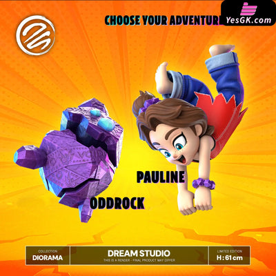 Donkey Kong Bananza Donkey Kong & Pauline GK Statue - Dream Studio [Pre-Order] Others