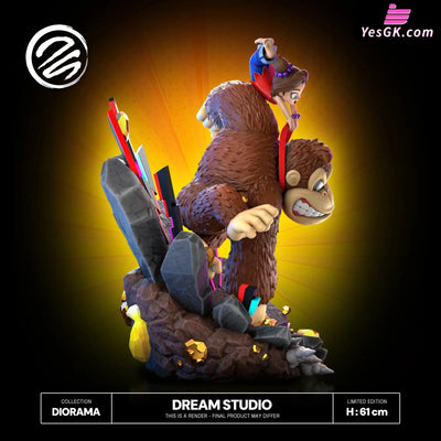 Donkey Kong Bananza Donkey Kong & Pauline GK Statue - Dream Studio [Pre-Order] Others