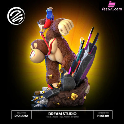 Donkey Kong Bananza Donkey Kong & Pauline GK Statue - Dream Studio [Pre-Order] Others